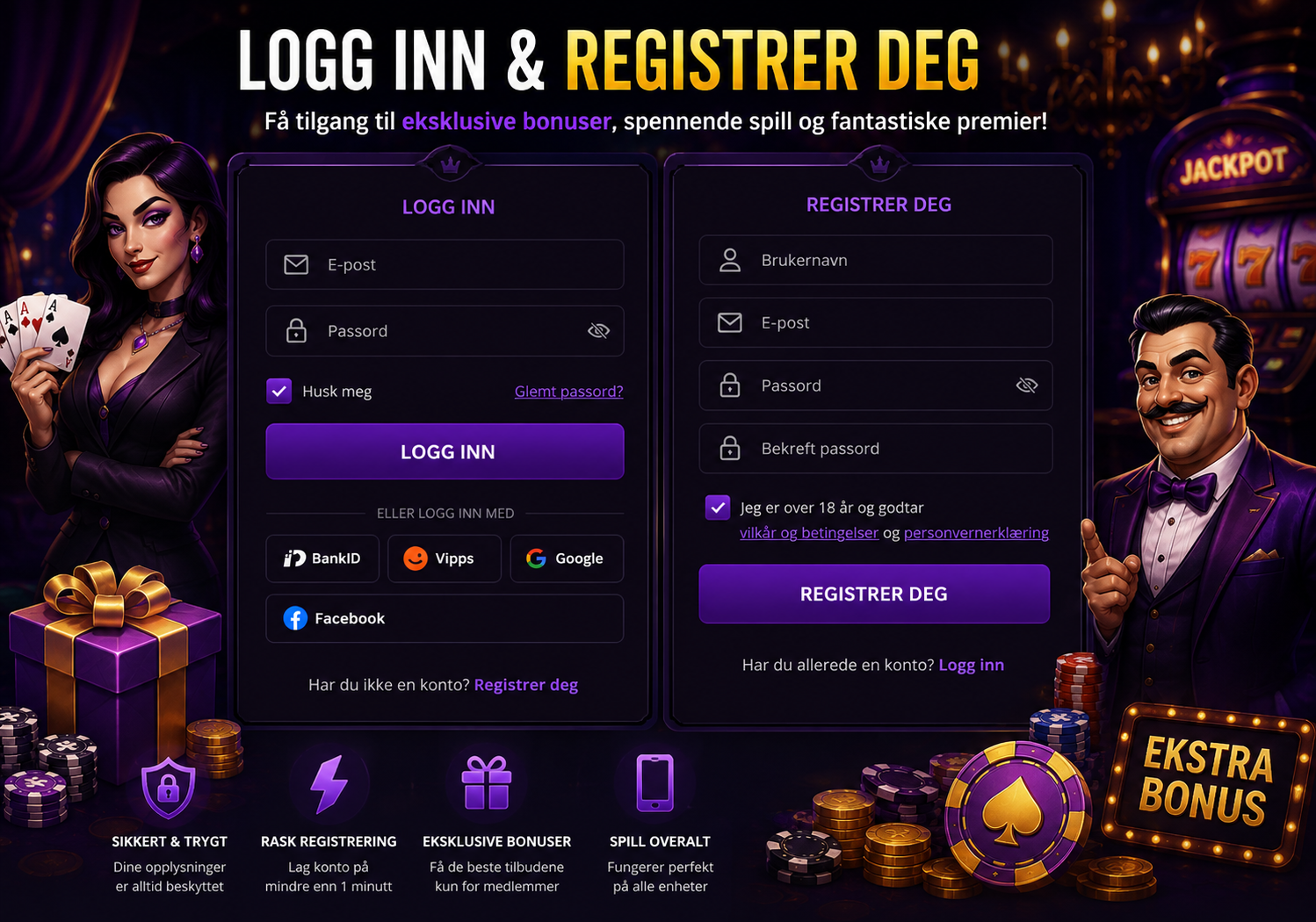 Registrering hos FunBet